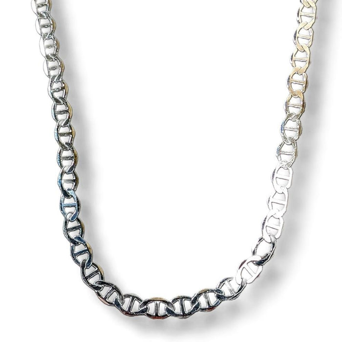 22" Sterling Silver Chain Flat Marina