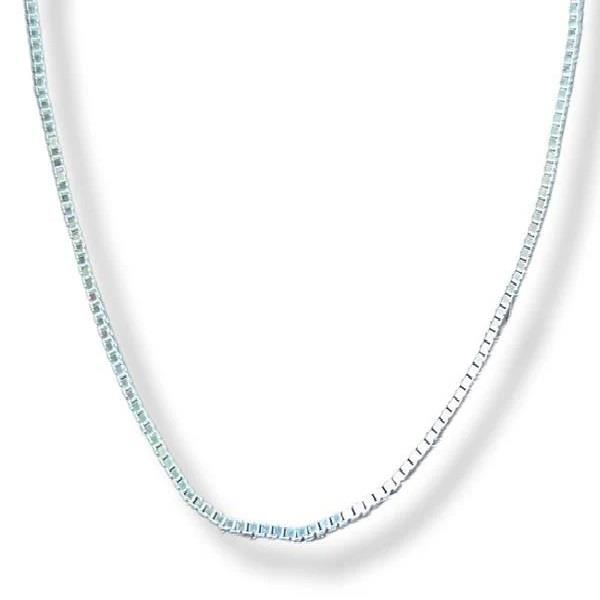 24" Sterling Silver Chain Light Box