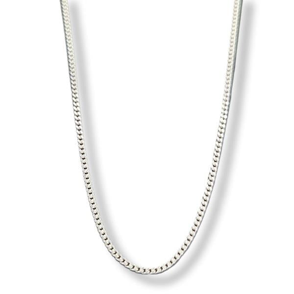 24" Curb Chain Sterling Silver