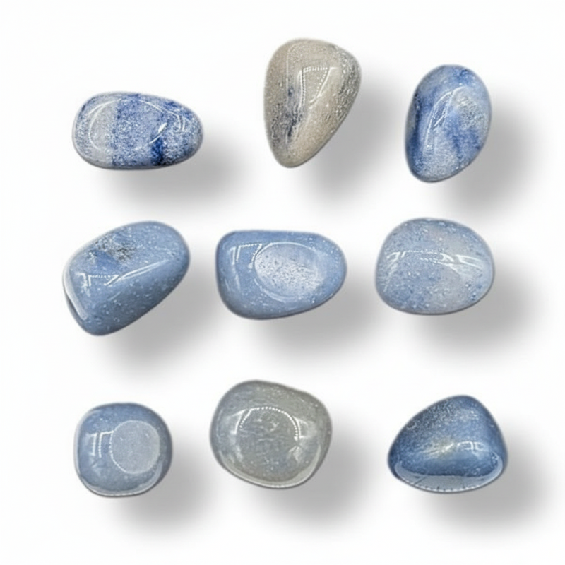 Blue Quartz Tumbled