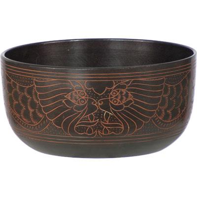 Singing Bowl Red Buddha