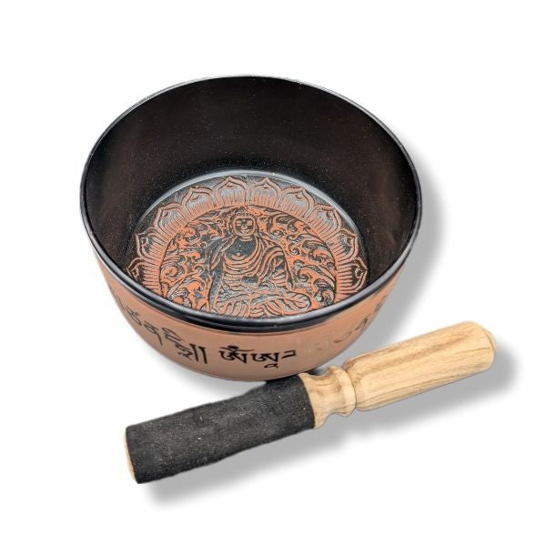 Singing Bowl Medicine Buddha Red