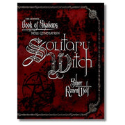 Book cover of 'Solitary Witch' by Silver RavenWolf with a dark red and black design.