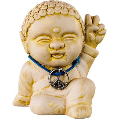 Statue Buddha Gypsum Peace