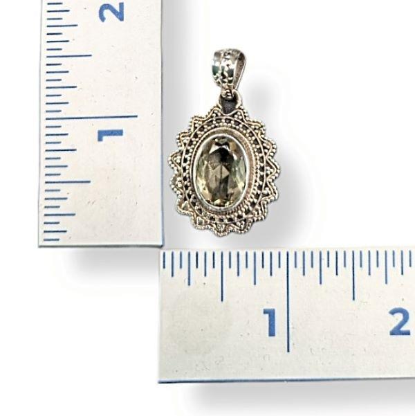 Pendant Citrine Sterling Silver