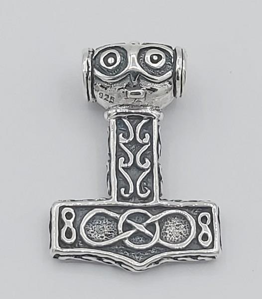 Pendant Thor's Hammer Sterling Silver