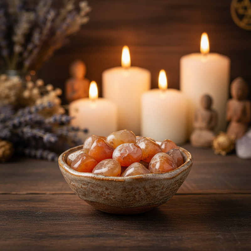 Carnelian Tumbled Small