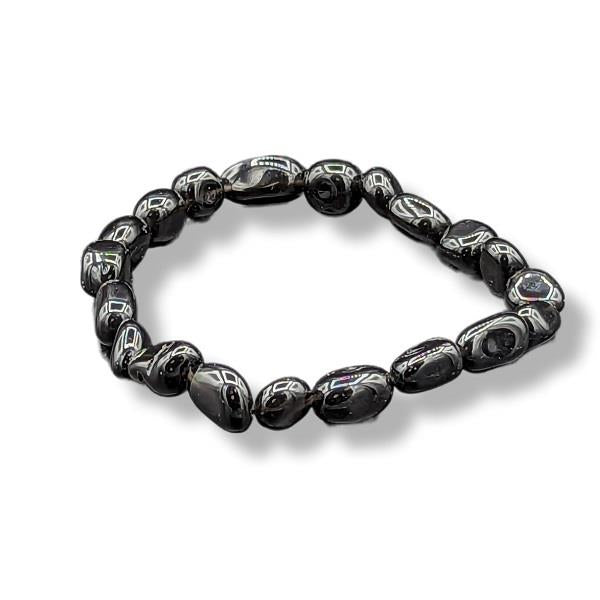 Black Obsidian Nugget Bracelet