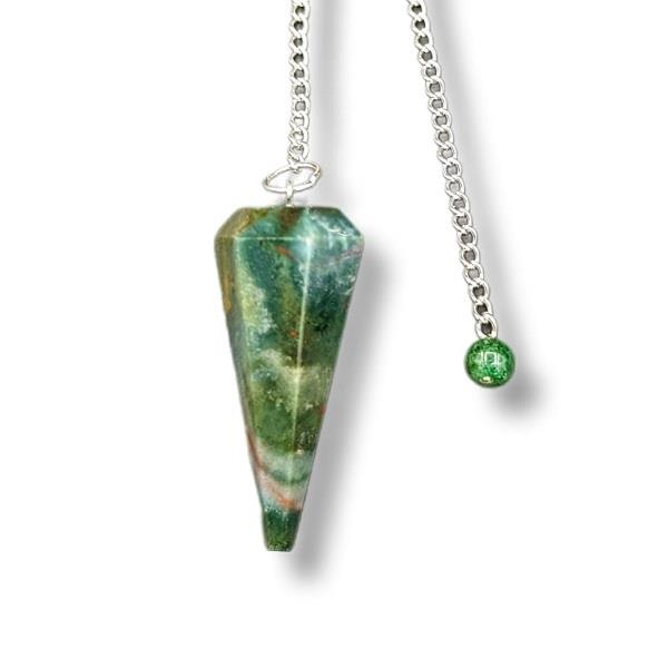 Pendulum Bloodstone Faceted