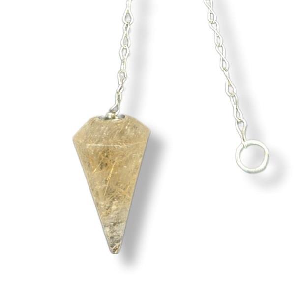 Pendulum Rutilated Quartz