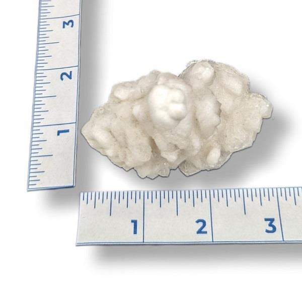 White Aragonite Cluster 124g Approximate