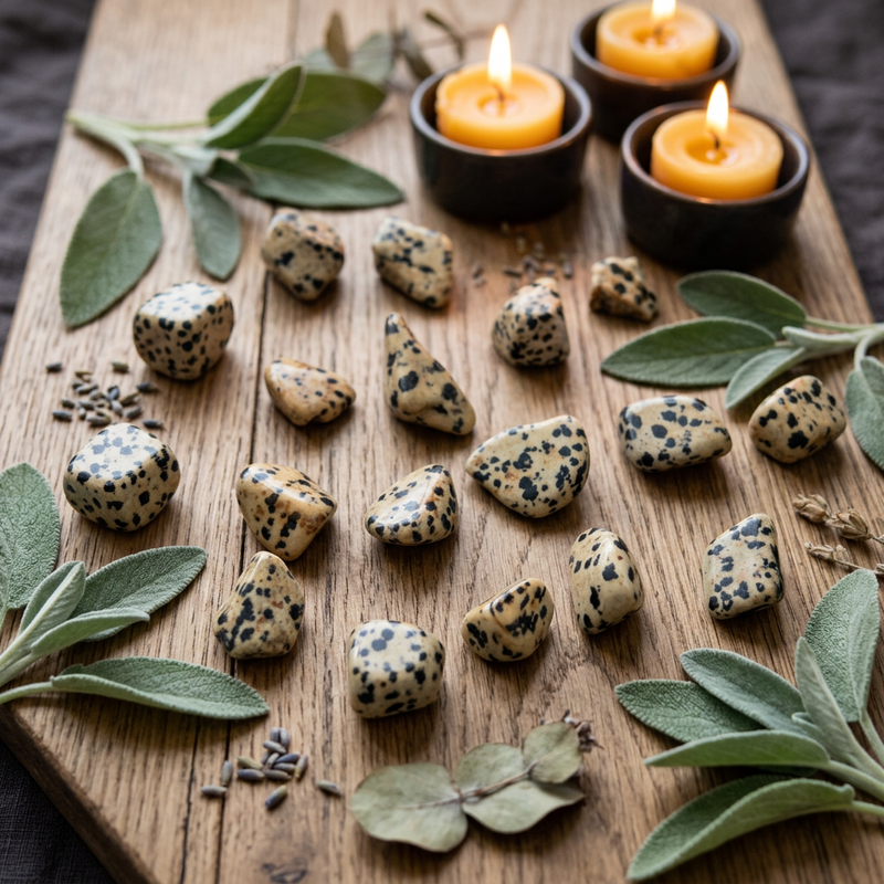 Dalmation Stone Tumbled