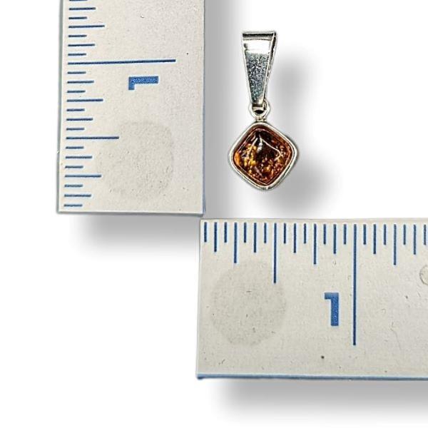 Pendant Amber Sterling Silver