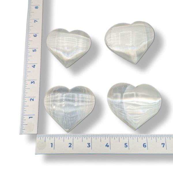 Selenite Heart