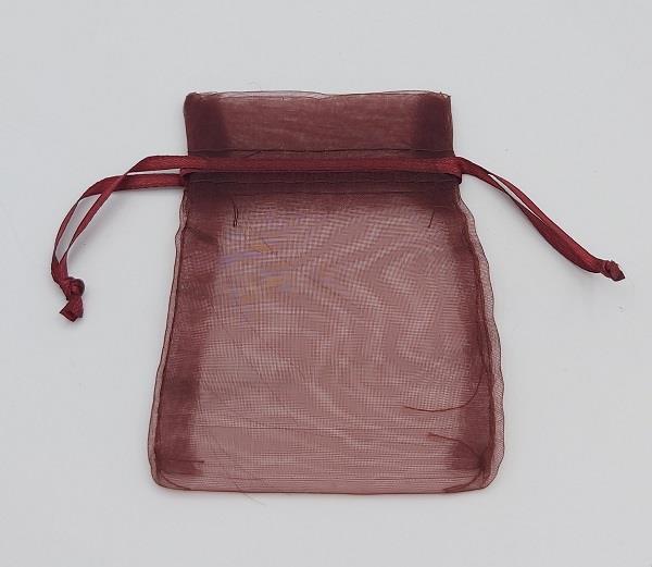 Organza Bag Burgundy
