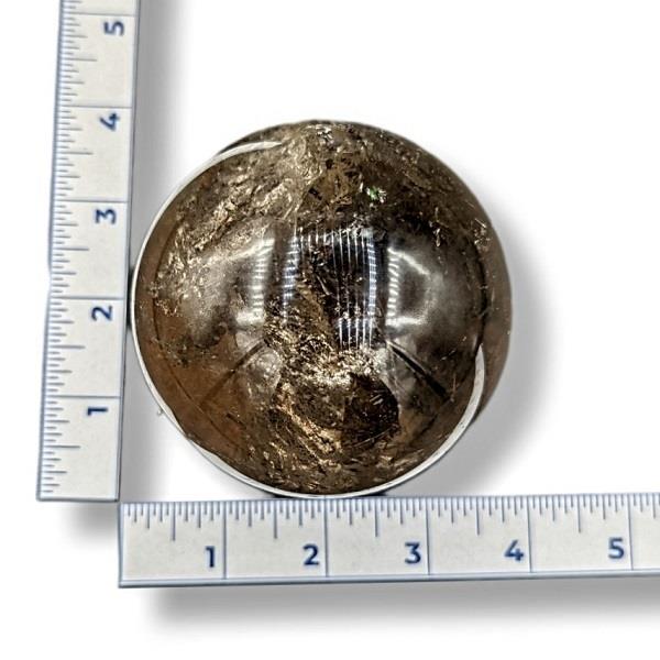 Smokey Quartz Sphere 672g Approximate