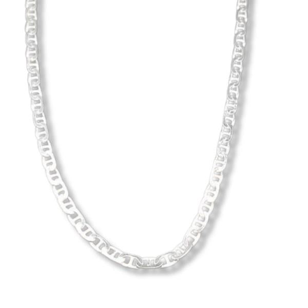 18" Sterling Silver Chain Flat Marina