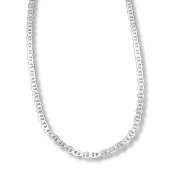 22"  Sterling Silver Chain Flat Marina