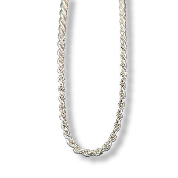 16" Sterling Silver Chain Roped In