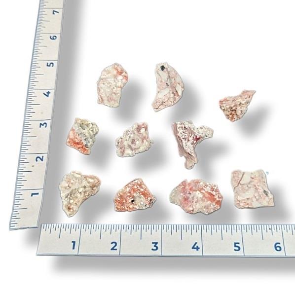 Cinnabar in Opal Specimen