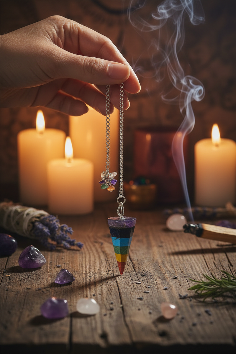 Pendulum Laminated Stone Rainbow