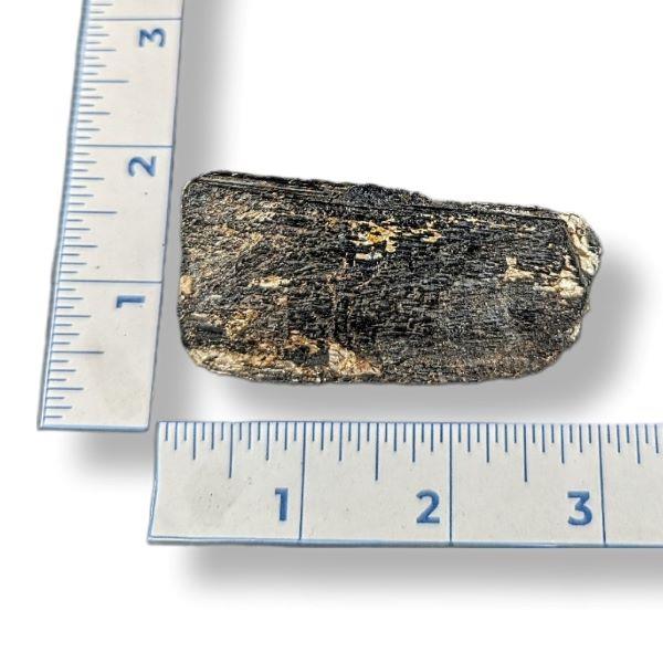 Black Tourmaline Rough 108g Approximate