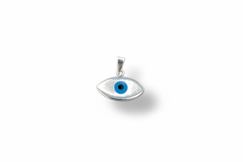 Pendant Evil Eye MOP Sterling Silver