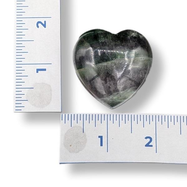 Fluorite Heart 52g Approximate