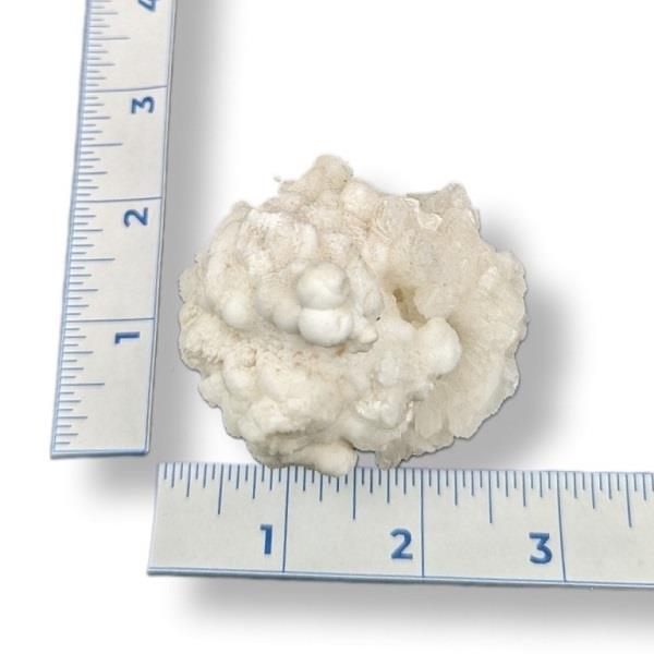 White Aragonite Cluster Approximately 154g