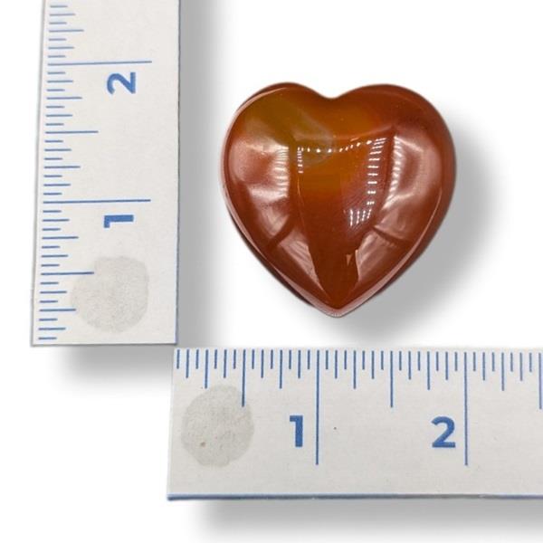 Carnelian Heart 42g Approximate