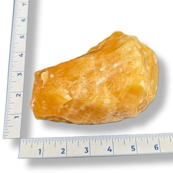 Orange Calcite Art Deco 1148g Approximate