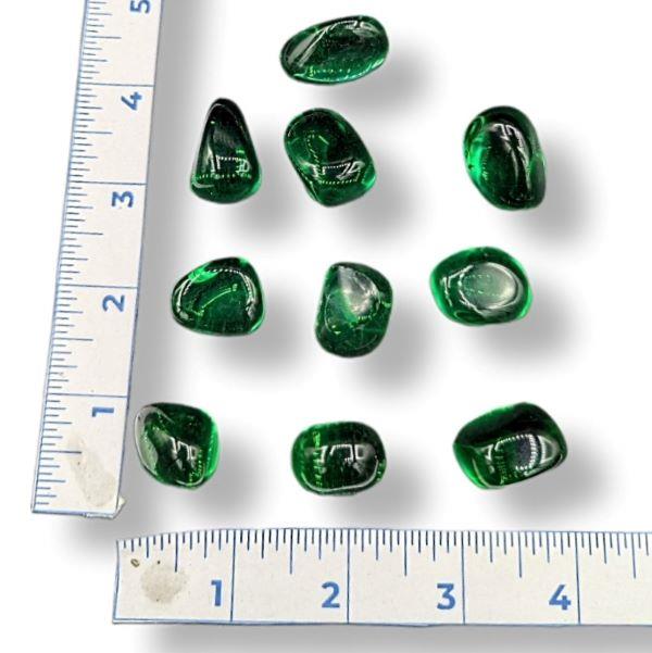 Green Obsidian Tumbled