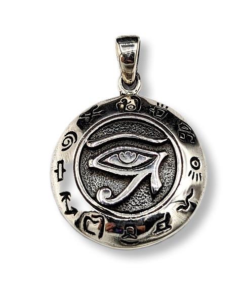 Pendant Eye of Ra Sterling Silver