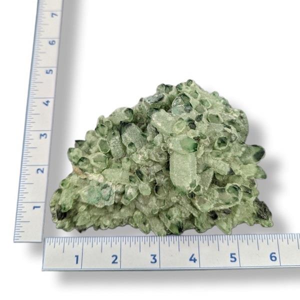 Chromium Green Quartz Cluster 642g Approximate