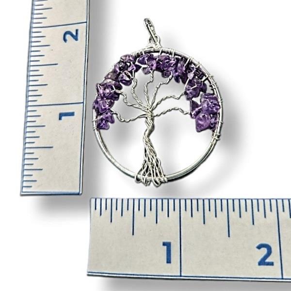 Pendant Tree of Life Amethyst