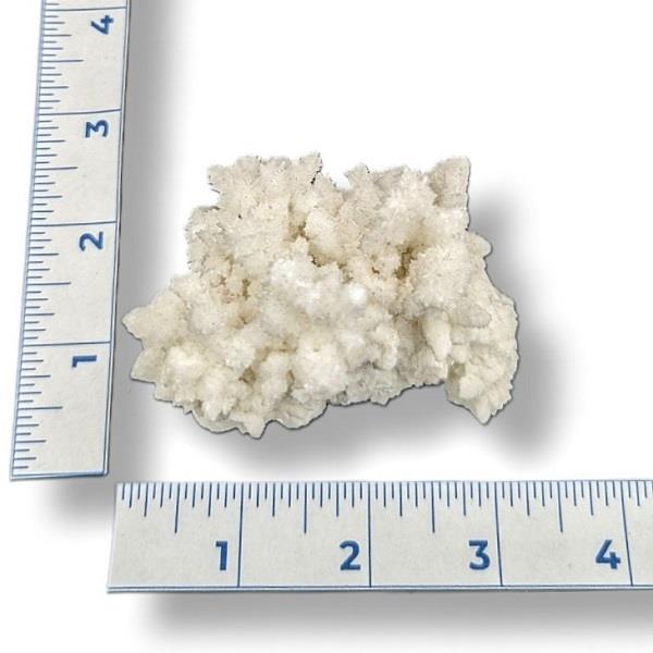 White Aragonite Cluster 171g Approximate
