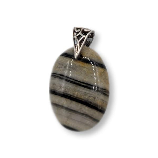 Pendant Zebra Jasper