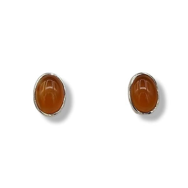 Earrings Carnelian Sterling Silver | Earthworks