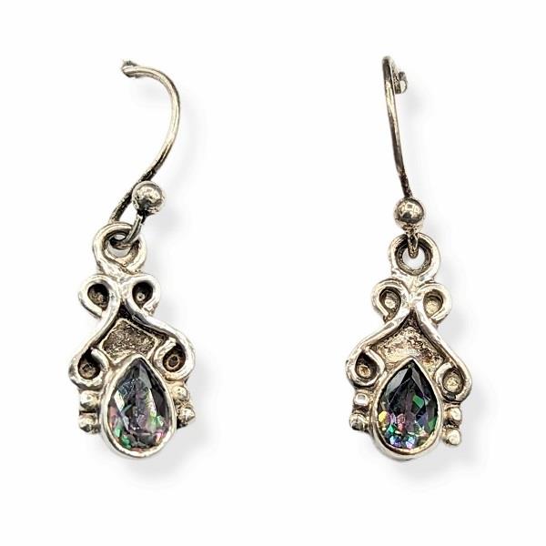 Earrings Mystic Topaz Sterling Silver