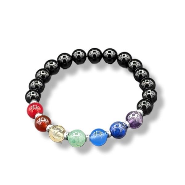 Chakra Beaded Bracelet