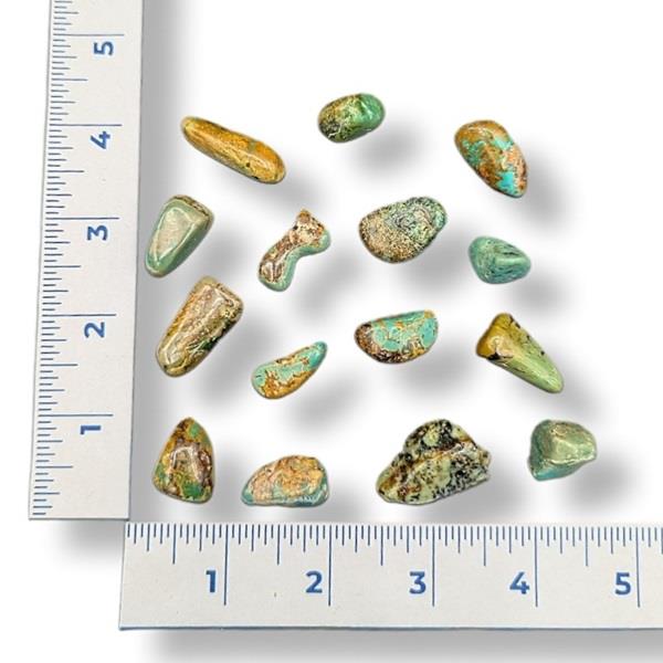 Green Turquoise Tumbled