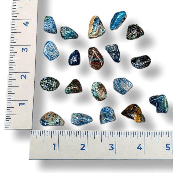 Shattuckite Chrysacolla Tumbled