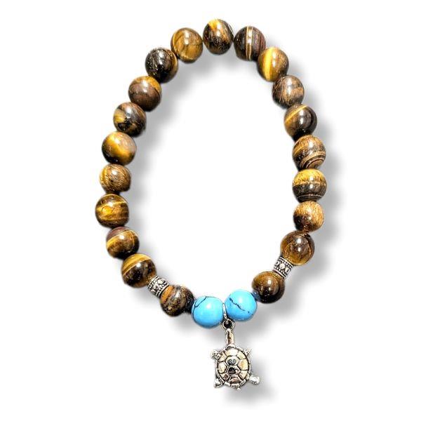 8mm Bracelet Native Turtle