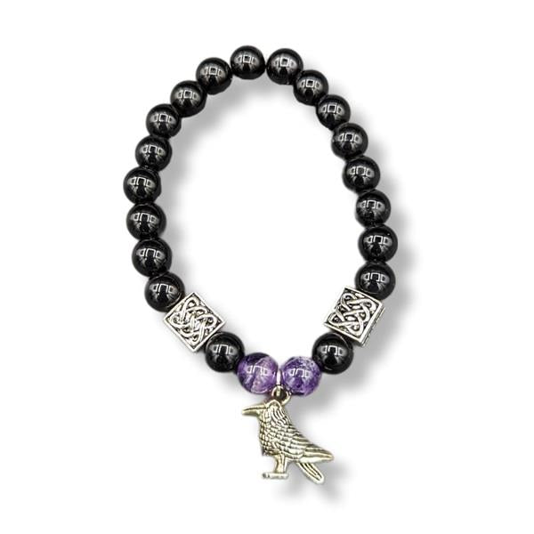 Pagan Raven Bracelet