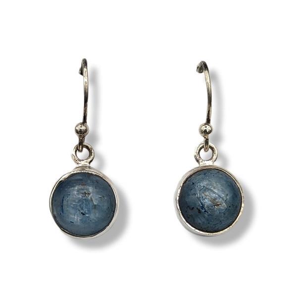 Earrings Blue Kyanite Sterling Silver