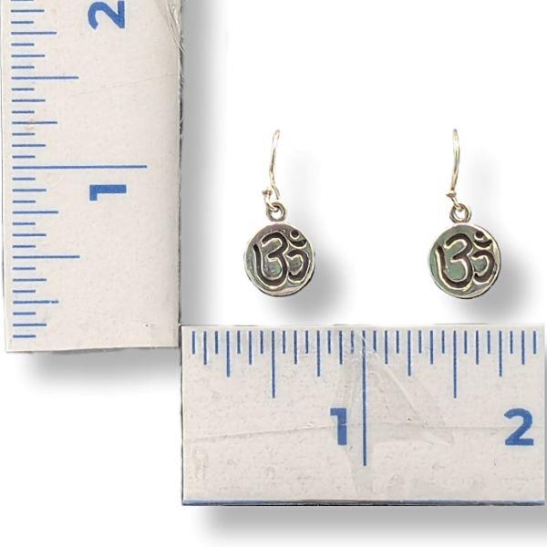 Earrings Om Sterling Silver