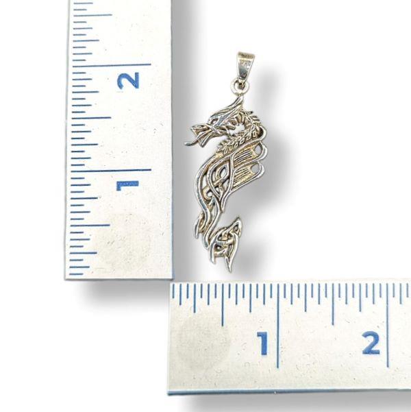 Pendant Celtic Dragon Sterling Silver