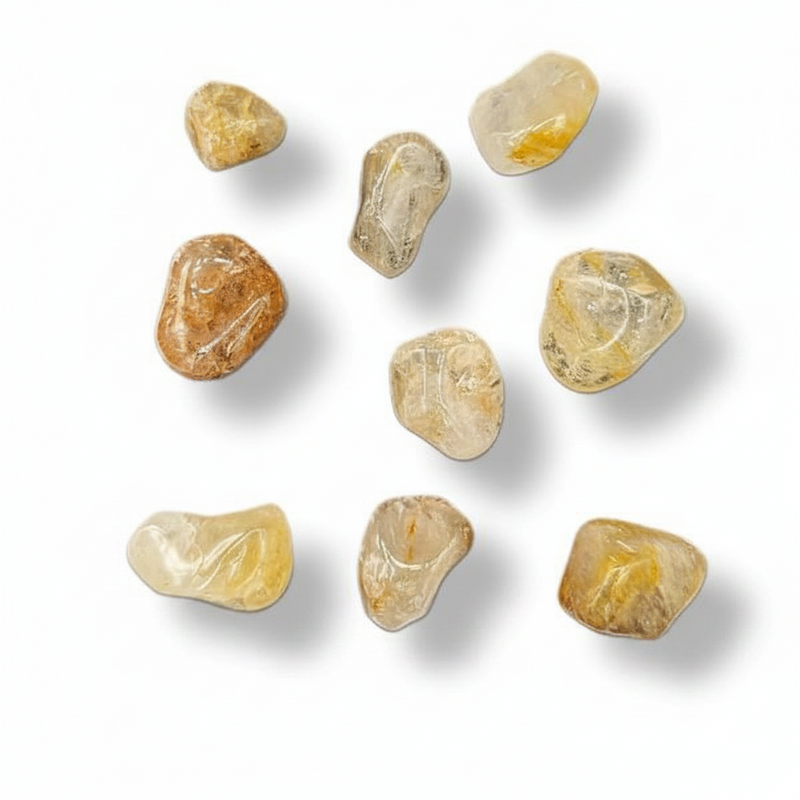Golden Azeztulite Tumbled