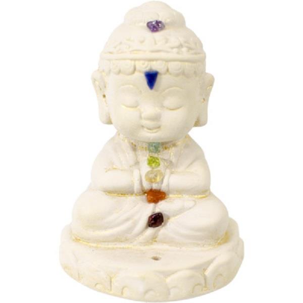 Statue Buddha Chakra Gypsum
