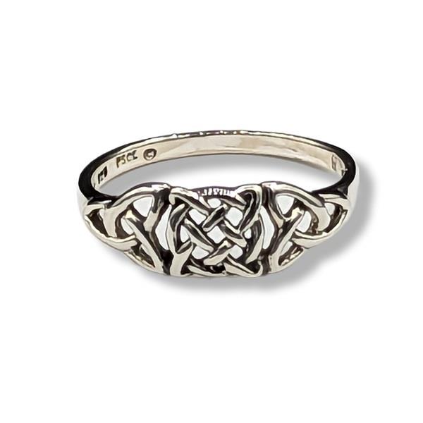 Ring Celtic Sterling Silver | Earthworks